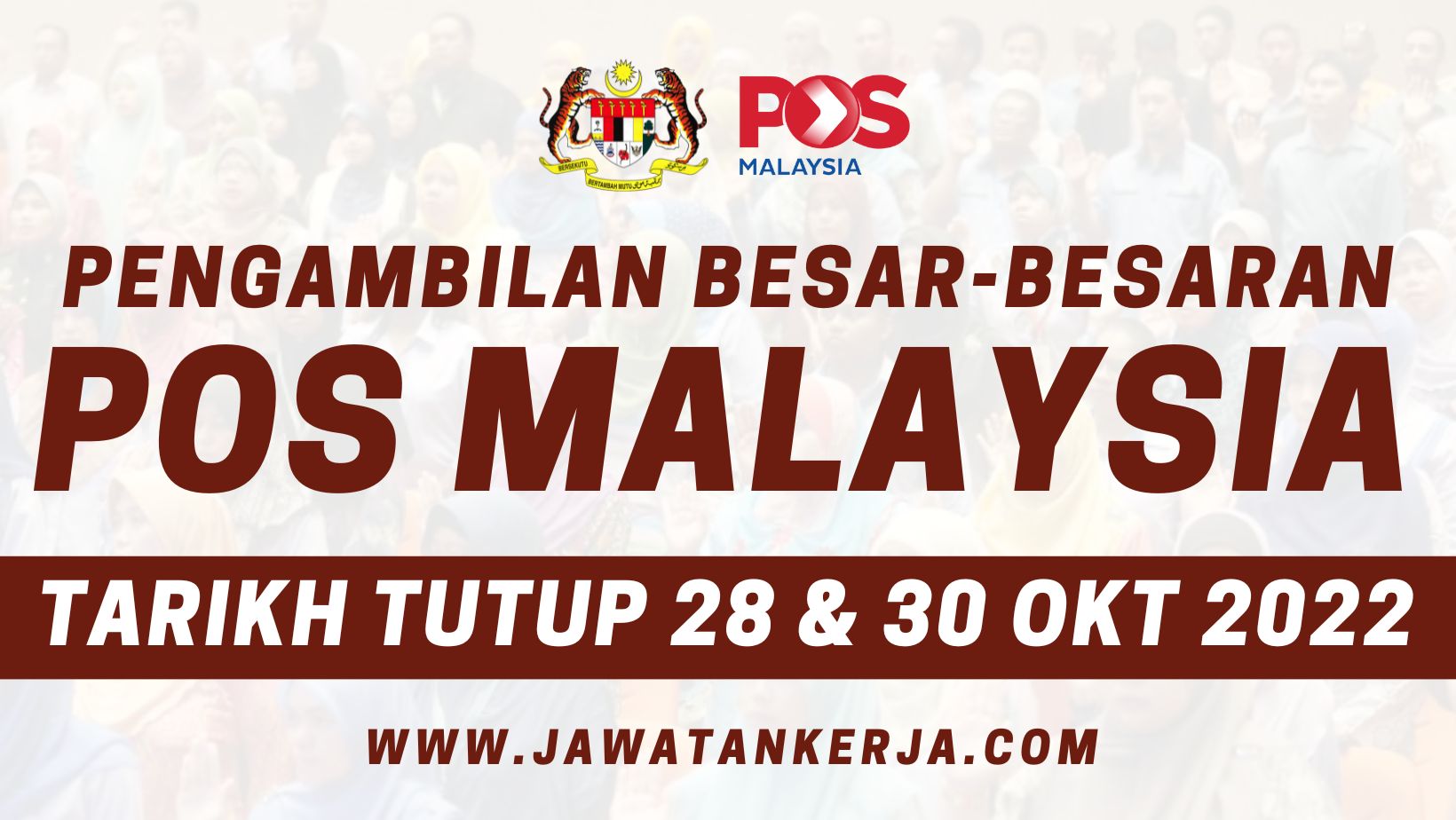 POS Malaysia buka pengambilan jawatan besar-besaran: Permohonan ditutup ...