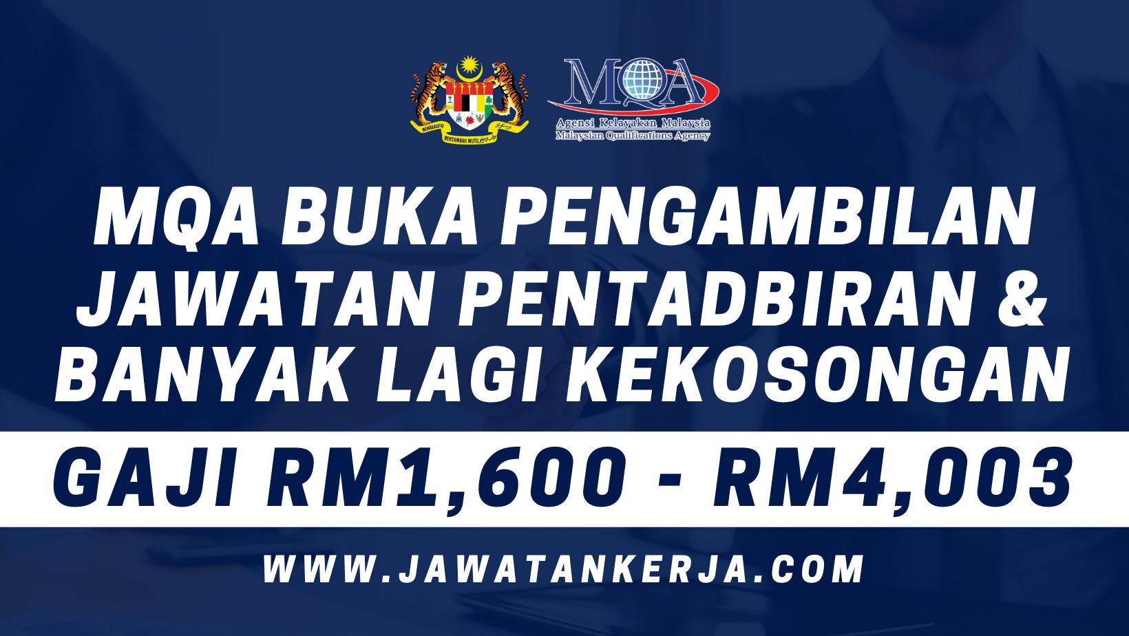 Jawatan kosong di MQA
