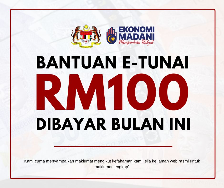 bantuan e-tunai