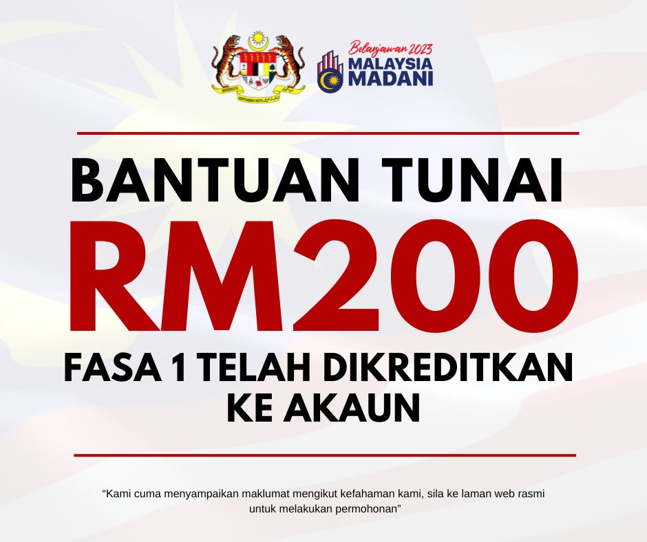 bantuan rm200